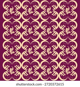Diseño de tela de Vector con estilo adecuado para textiles de moda y decoración.