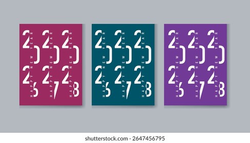  Stylish vector logo set featuring bold “2026” typography in black and white. Perfect for New Year celebration graphics, greeting cards, banners, event branding, and modern festive designs.