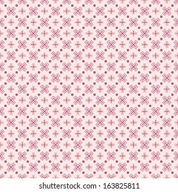 Stylish vector pattern (tiling). Pink color.