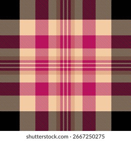 Stylish vector plaid fabric design, perfect for creating trendy outfits, fashionable accessories, and sophisticated home decor. A seamless texture for a premium look.