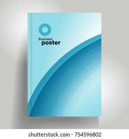 Stylish vector presentation of business poster. Flyer design content background. Design layout template 