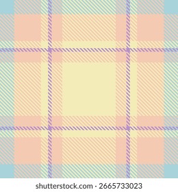 Patrón de tartán de Vector con estilo para la tela, perfecto para la moda y el diseño de interiores. Diseño sin fisuras de alta calidad para diversas aplicaciones.