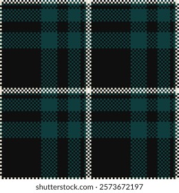 Stylish vector tartan pattern, perfect for fashionable clothing, interior textiles, and elegant home accessories. A seamless fabric design with classic appeal.