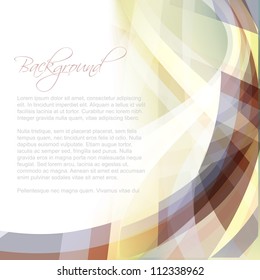 plantilla vectorial elegante con espacio para el texto