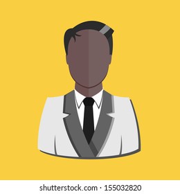 Stylish Vector User Profile Avatar Indian Man Icon