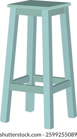 Stylish and versatile stool with a minimalist design, perfect for any modern home or office space. Ideal for showcasing contemporary furniture and functional seating solutions.