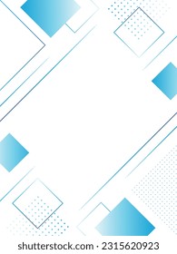 Stylish Vertical Frame Material (Vector)