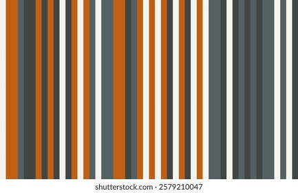 Stylish vertical stripes in orange, gray, and white.  Perfect for website backgrounds, textile designs, or modern graphic projects.  Clean, minimalist aesthetic.