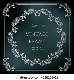 Stylish vintage card