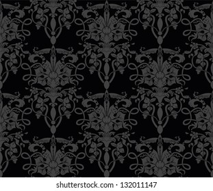 Stylish vintage seamless background