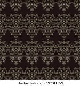 Stylish vintage seamless background