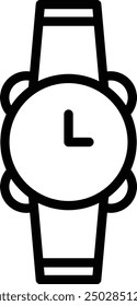 Diseño elegante del icono del reloj para el uso personal y comercial