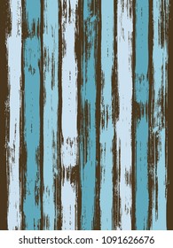 Stylish watercolor brush stripes pattern on black. Blue, gray and cyan paintbrush lines vertical texture for background. Hand drown paint strokes graphic artwork. For cloth.