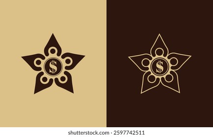 Stylish Wealth Management Logo design