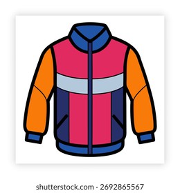 Stylish Winter Jacket Illustration Pack winter jacket