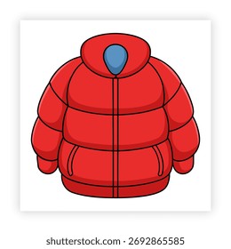 Jaqueta de inverno elegante ilustração Pack jaqueta de inverno
