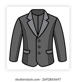 Jaqueta de inverno elegante ilustração Pack jaqueta de inverno