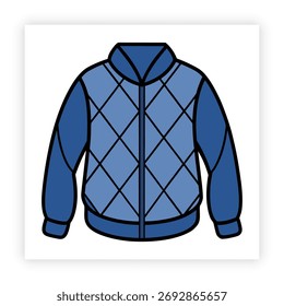 Elegante chaqueta de invierno Paquete de ilustración de chaqueta de invierno