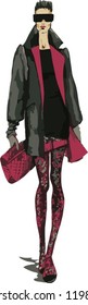 stylish woman