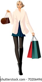 stylische Frau