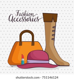 stylish woman fashion accesories 