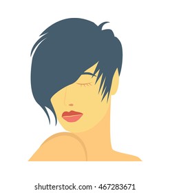 
Stylish Woman Vector Icon
