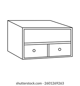 A Stylish Wooden Bookcase Design