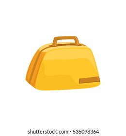 Stylish Yellow Female Handbag Item From Baggage Bag Cartoon Collection Of Accessories
