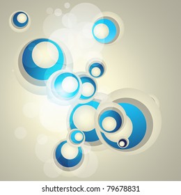 stylishh vector circles template design background art