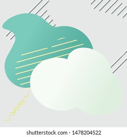 Stylist color template background. Template for the design of a logo, flyer or presentation. Vector illustration.
