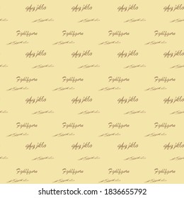 Stylization kraft paper wrapping without plastic concept. Zero waste. Wallpaper, print, modern textile design, wrapping paper