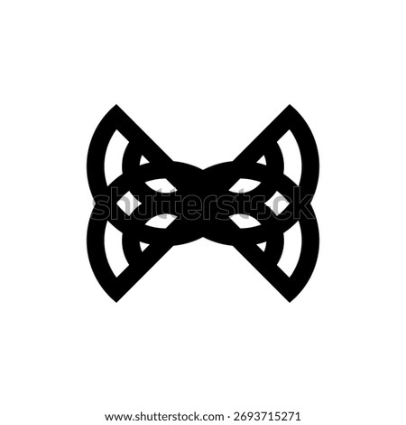 Stylized abstarct geometric company vector