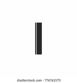 Stylized, abstract font