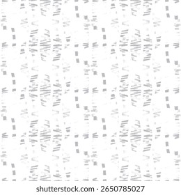 Patrón abstracto estilizado en monocromo con rayas de Vertical grunge semitono sin costuras. Ideal para textiles, fondos de Web y proyectos digitales.