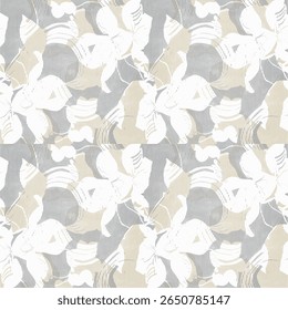 Stylized abstract pattern in monochrome with seamless halftone grunge vertical stripes. Ideal for textile, web backgrounds, and digital projects.