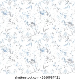 Stylized abstract pattern in monochrome with seamless halftone grunge vertical stripes. Ideal for textile, web backgrounds, and digital projects