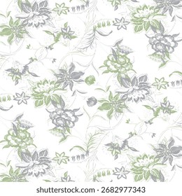 Stylized abstract pattern in monochrome with seamless halftone grunge vertical stripes. Ideal for textile, web backgrounds, and digital projects.