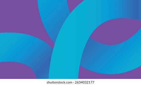 Stylized abstract visual featuring cool cyan gradients sweeping over a purple base. Great for digital design and modern branding.