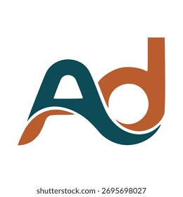 Logotipo abstrato estilizado de "Anúncio", apresentando um design sobreposto.