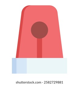 Stylized alarm icon representing security alerts, emergency notifications, and safety warning systems for homes and businesses.