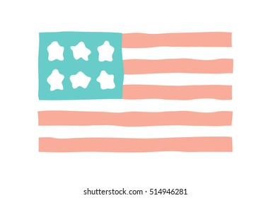 Stylized American Flag