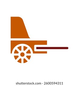 Stylized Ancient Chariot Vector Illustration