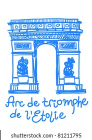 Stylized Arc de Triumphe