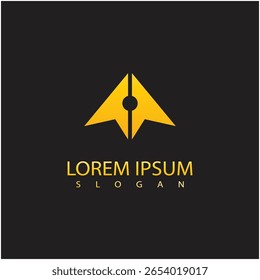 Stylized Arrow logo simple design
