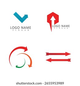 Stylized Arrow logo simple design
