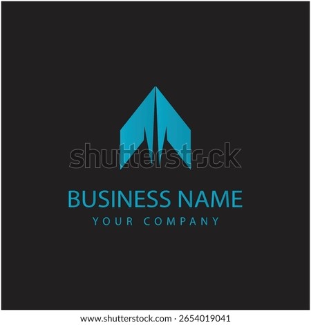 Stylized Arrow logo simple design