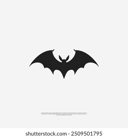 Vector de murciélago estilizado en formato EPS10. Diseño limpio y nítido con alas y silueta detalladas, ideal para Halloween, temas góticos, logotipos y Diseño web. Perfecto para carteles, arte digital y decoraciones espeluznantes