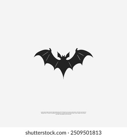 Vector de murciélago estilizado en formato EPS10. Diseño limpio y nítido con alas y silueta detalladas, ideal para Halloween, temas góticos, logotipos y Diseño web. Perfecto para carteles, arte digital y decoraciones espeluznantes