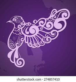 Stylized bird