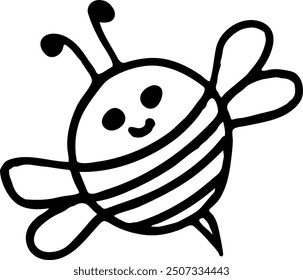 stylized black and white images of various animals, hand-drawn